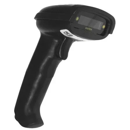 10POS Lector de Código de Barras Láser LS-270UN USB 1D, 200 Lect/s, IP64, Soporte Incluido